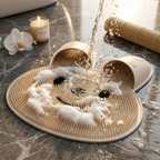 Aqua Rabbit Ayak Yıkama ve Masaj Matı Nano Mikro Doku