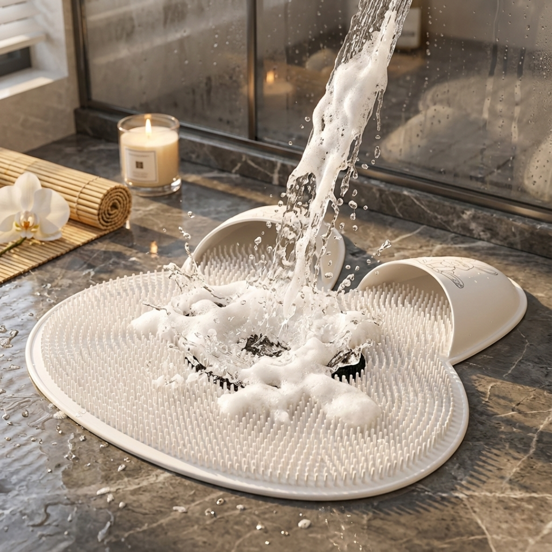 Aqua Rabbit Ayak Yıkama ve Masaj Matı Nano Mikro Doku