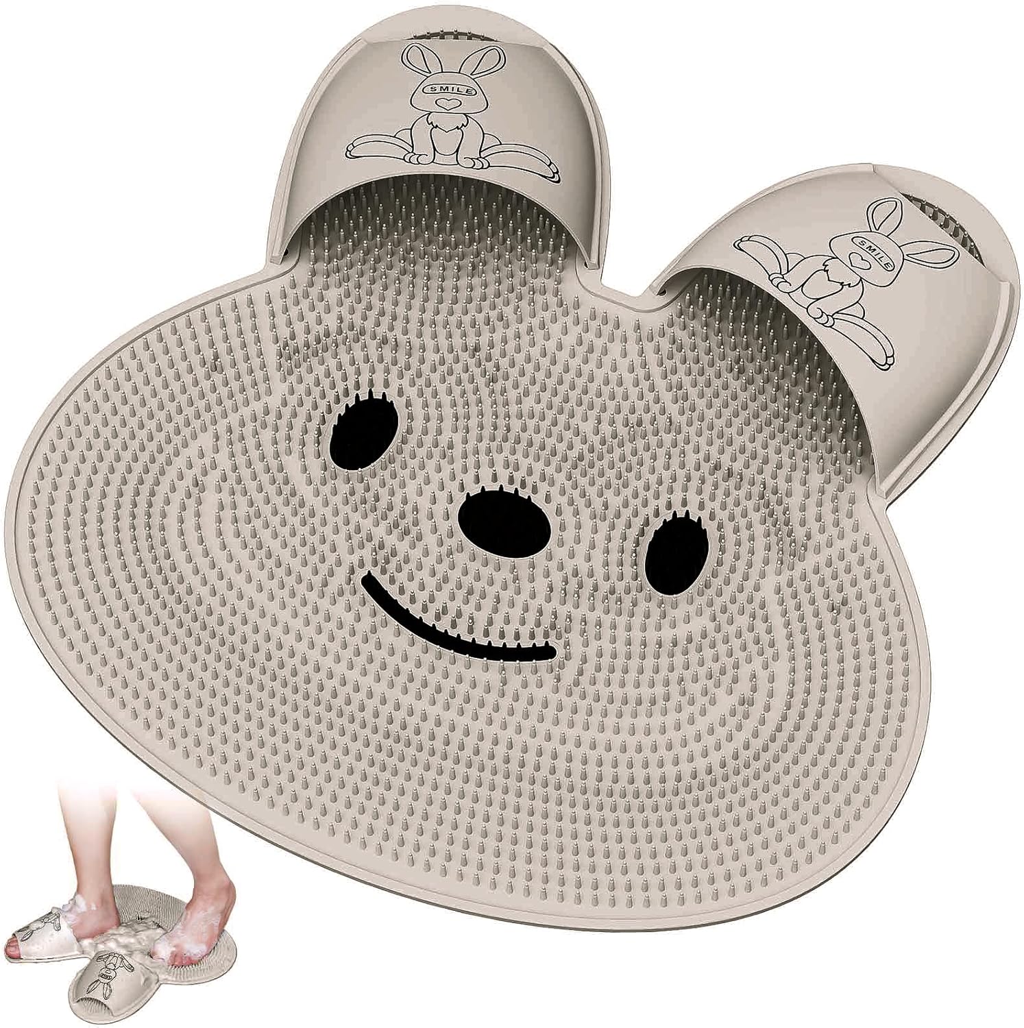 Aqua Rabbit Ayak Yıkama ve Masaj Matı Nano Mikro Doku